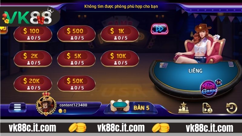 Bí kíp chơi game bài VK88 hiệu quả