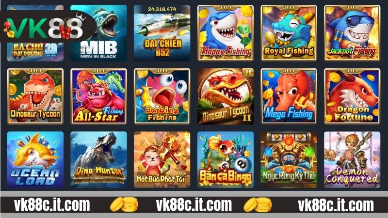 Bí kíp săn thưởng với bắn cá VK88