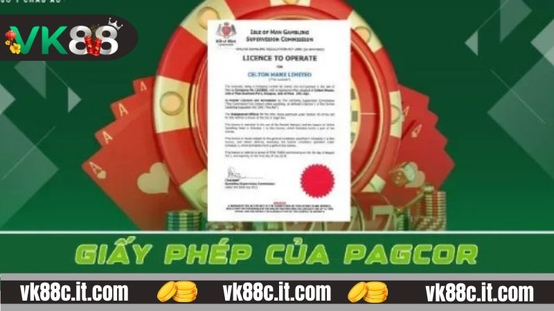 Các tiêu chí quan trọng cần đáp ứng giấy phép hoạt động VK88