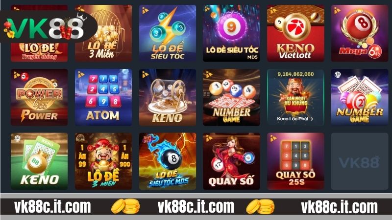 Lô Đề VK88 - Dự Đoán Con Số May Mắn Trúng Thưởng Khủng Đa dạng các hình thức lô đề VK88