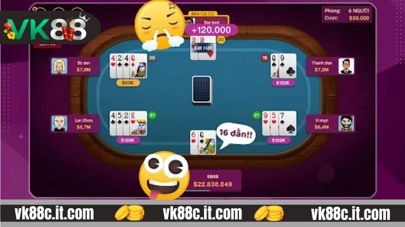 Lỗi hay mắc khi đánh xì dách VK88