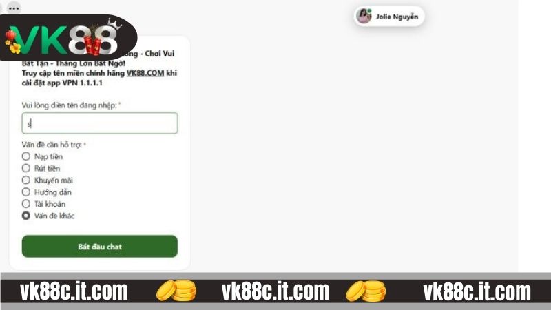 Những lưu ý quan trọng khi thay đổi sdt/mail tại VK88