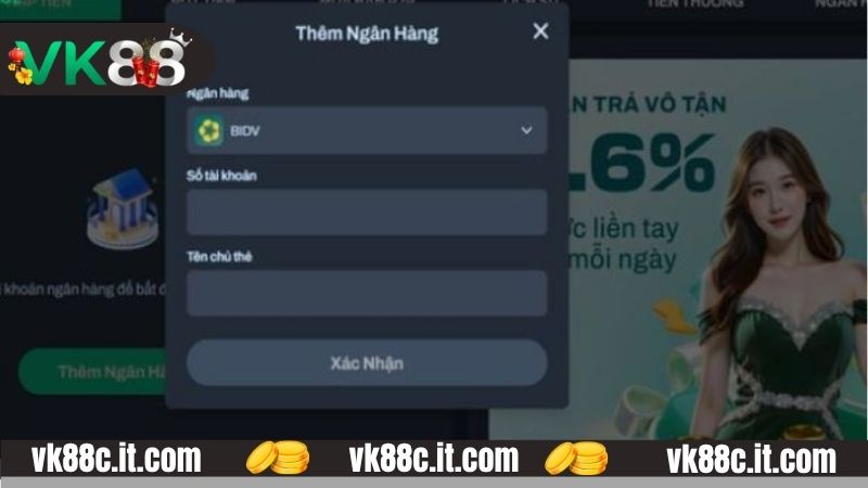 Nạp Tiền VK88 - Hướng Dẫn Các Bước Cho Tiết Cho Người Mới Hướng dẫn nạp tiền VK88 nhanh chóng cho người mới