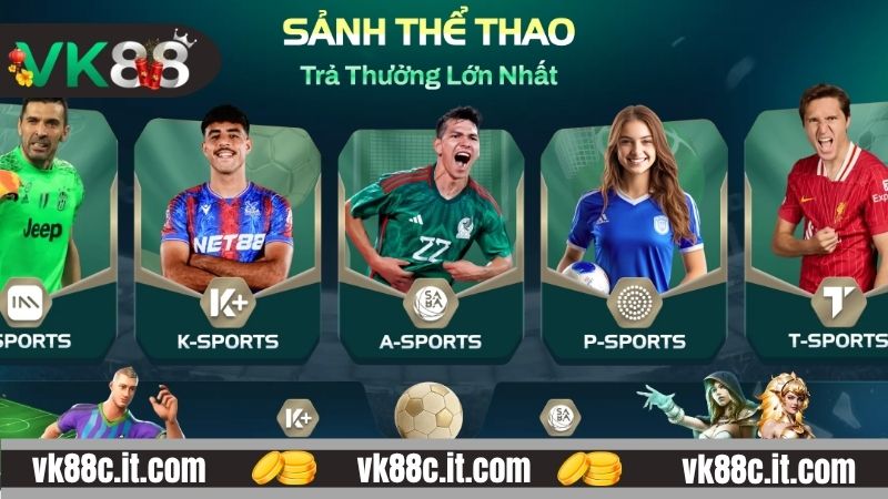 Tìm hiểu về sảnh cược thể thao tại VK88